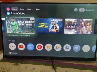 Haier Smart Android Led Brand new Condition
