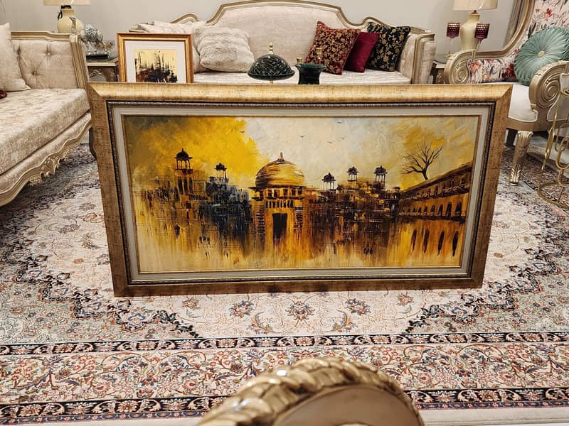 handpainted wall frame 1