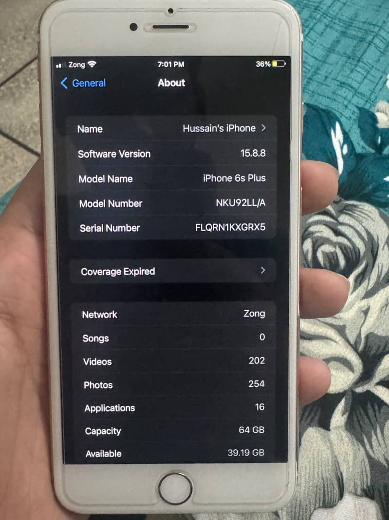 Apple iPhone 6S Plus 7