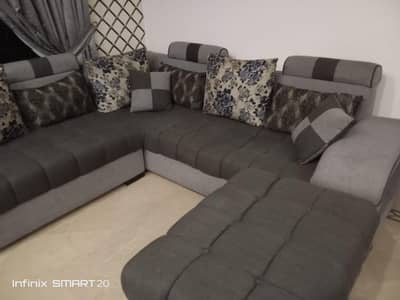elegant L shaped sofa for living room