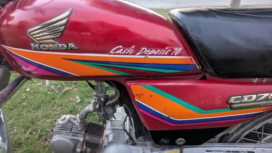 honda cd 70  2012 model orgnal bike