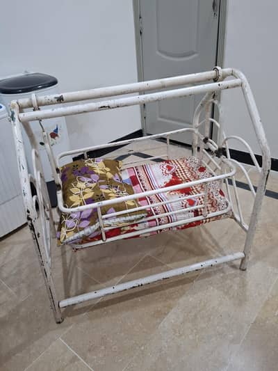 kids bed, jhola