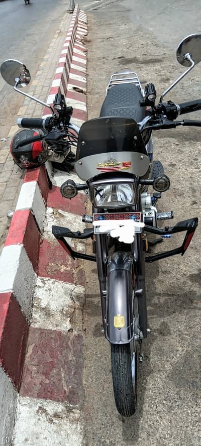 CG 125 SPECIAL EDITION 2024 MODEL BLACK SELF STARY