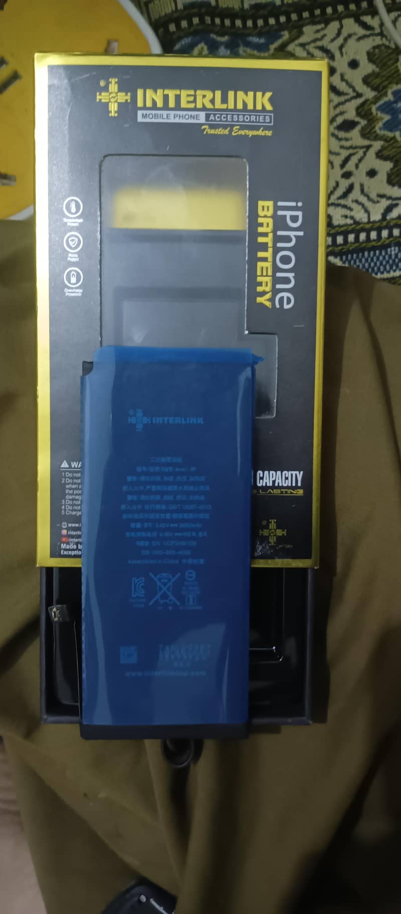Interlink Battery iphone 8plus 2