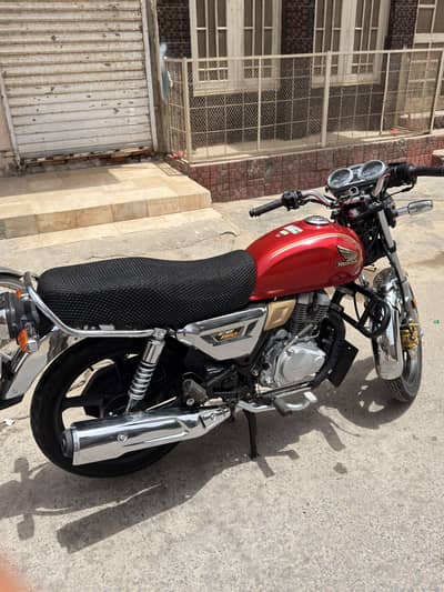 Cg 150 red colour 2026 model