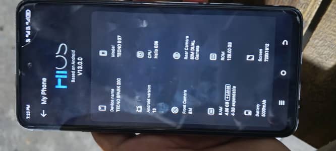 Tecno Spark 20C