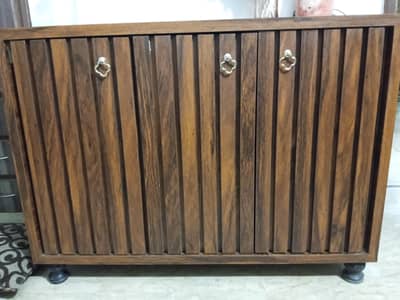 Luxury Wooden TV Console / Cabinet – Brand New