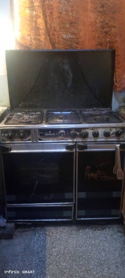 cooking range, stove