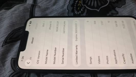 Apple iPhone 13 JV 128 GB