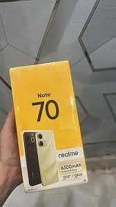 Realme Note 70 box pack