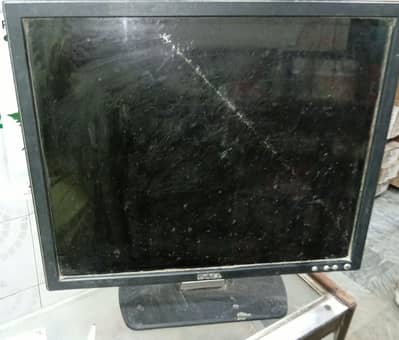 Faulty Computer Monitor + Dany TV Device (Working)+Adopter