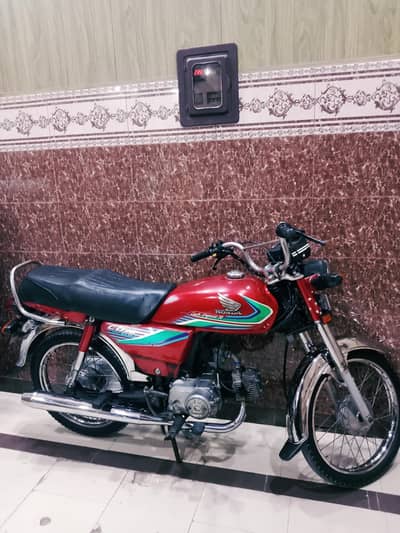 Honda cd 70 total original bike