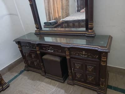 Heavy Tali/Sheesham Wood Dressing Table