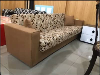 Sofa Cum bed - Sofa bed - Cum bed - Velvet Sofa cum bed with storage