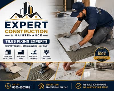 Tile Fixing & Renovation Services – Expert Construction
