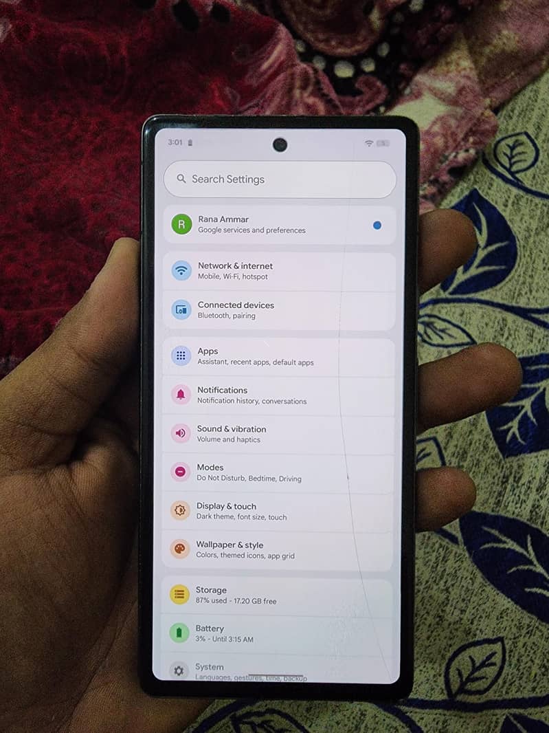 Google Pixel 7a approved 2