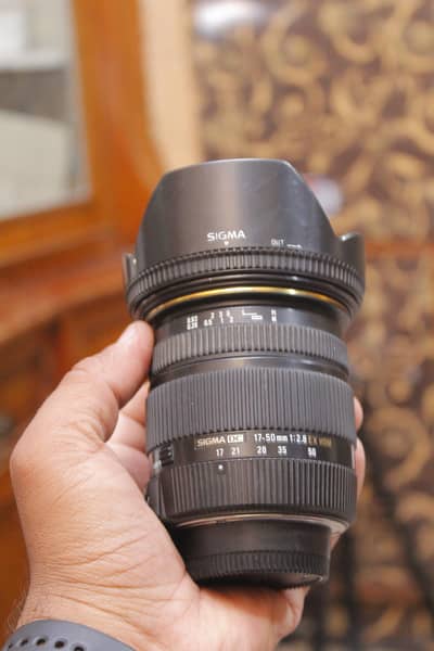 Sigma 17-50mm f/2.8 EX DC OS HSM Nikon Available