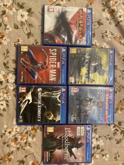 PS4 Game Collection – 6 Games