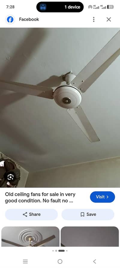 good condition ceiling fan