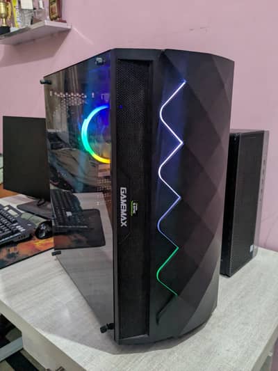 Gamemax ATX RGB Casing with 3 fans