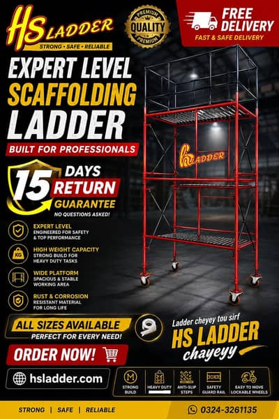 Iron Scaffolding Ladder Scaffoldable seeri
