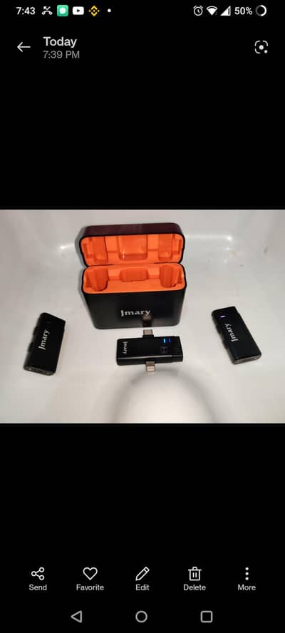 Jmary Wireless mic for camera