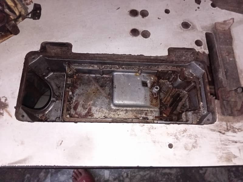 a sewing machine 2