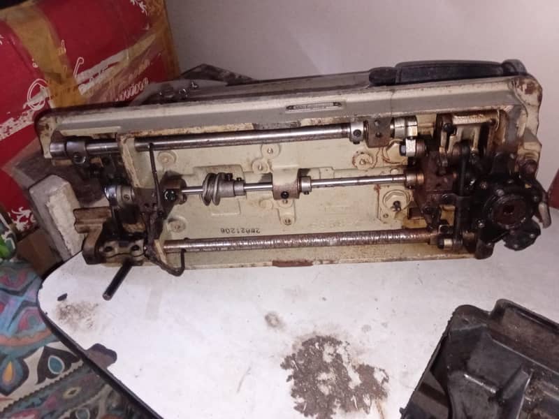 a sewing machine 3