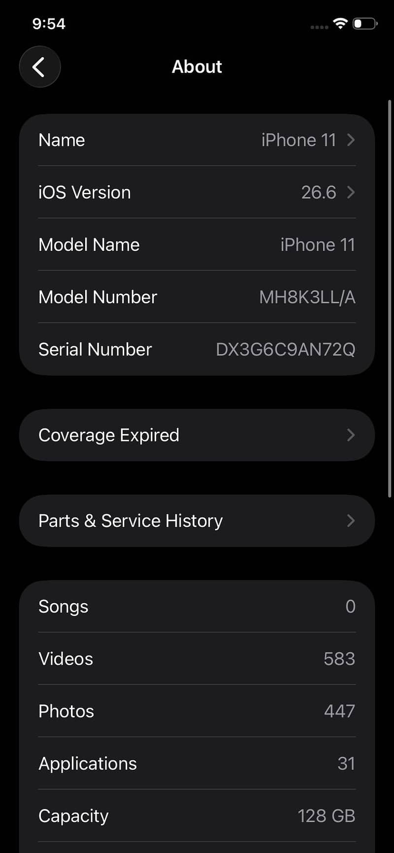 Apple iPhone 11 10