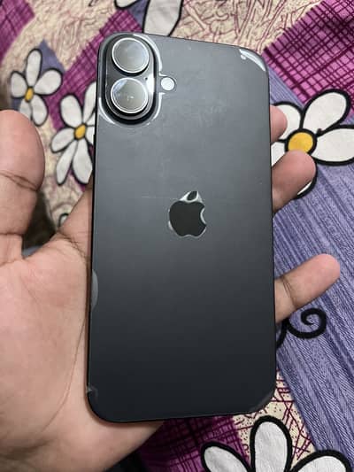 Iphone 16 Plus Sim Working With Orignal Box 98% Health