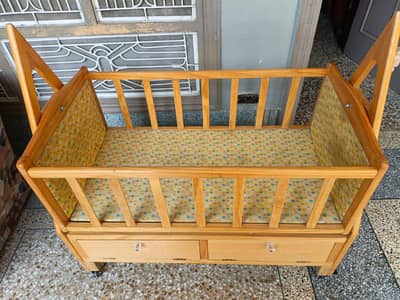 Wodden cot brand new