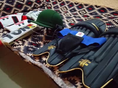 hard ball original grey nickols and ton cricket kit