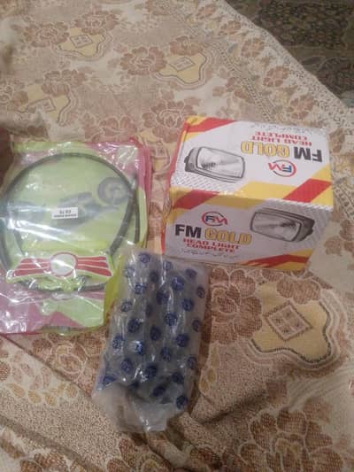 headlight bilkul new clutch cable bilkul new footpath bilkul new