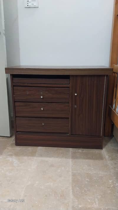 Wooden Computer trolley