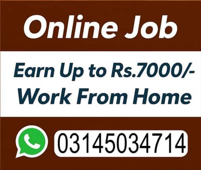 Online job at Home/Part Time/Data Entry/Typing/YouTube course/Teaching