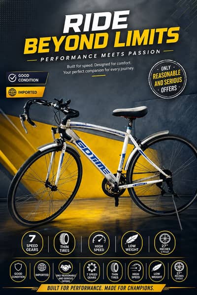 {GD TIME} PREMIUM ROAD BIKE
