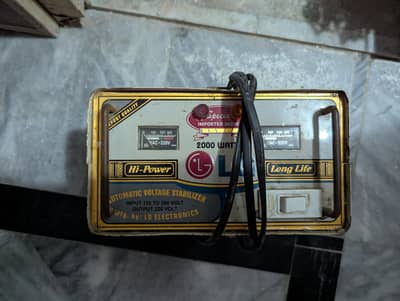 LG Voltage Stablizer