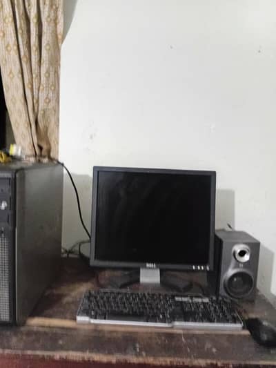 Computer with CPU and all components