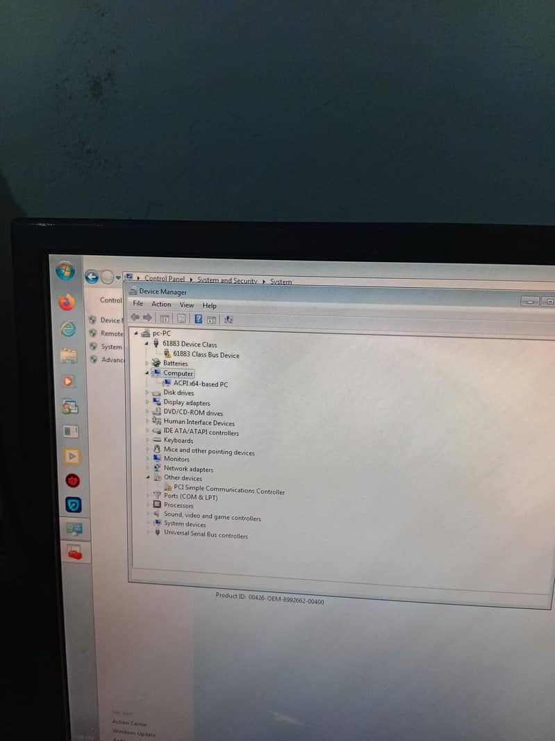 Computer with CPU and all components 9