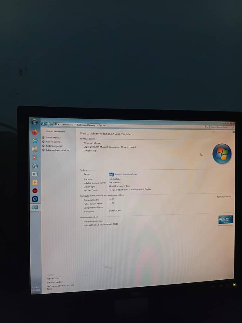 Computer with CPU and all components 11