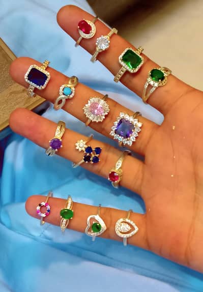 (All price different) Pure Silver 925 ring reasonable price