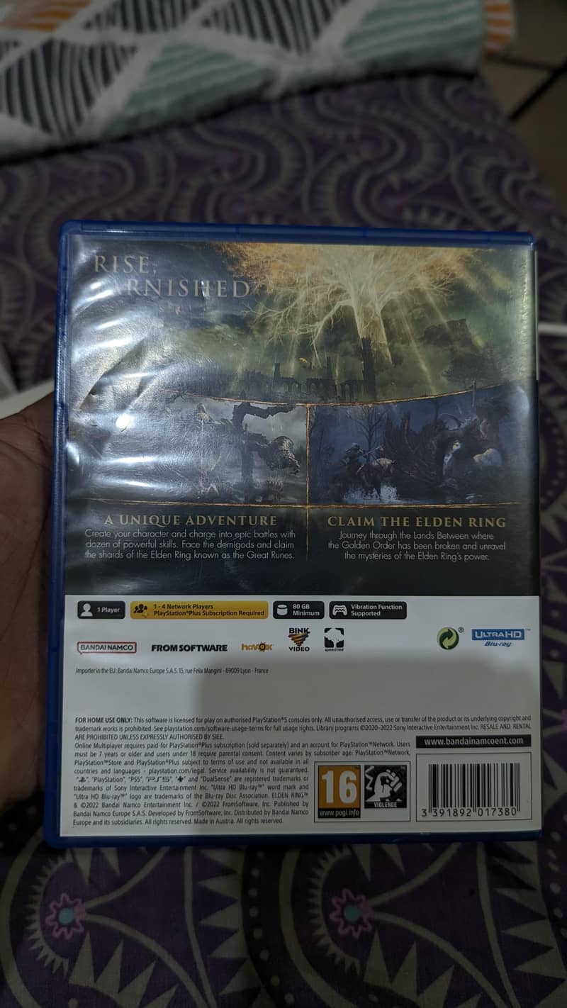 Elden ring  for PS5 4