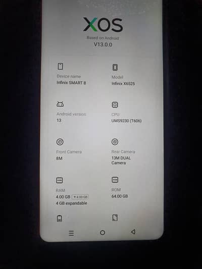Infinix Smart 8 03040474231