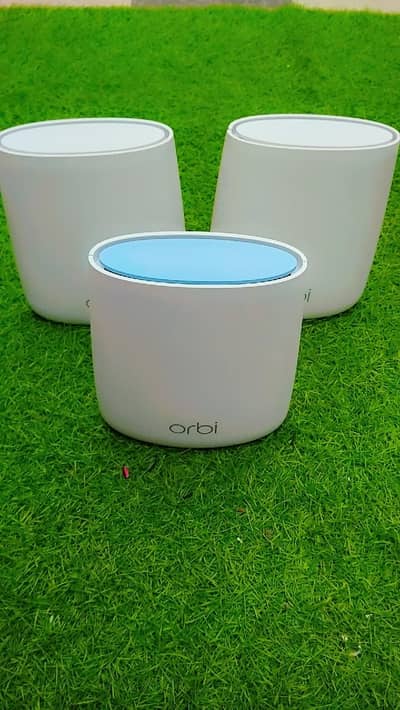 Netgear Orbi RBR20 Triband Long Range Mesh Wifi Router (pack of 3)