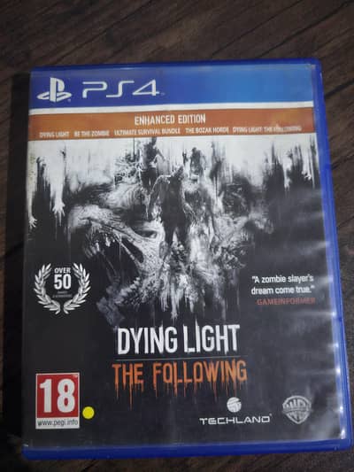 Dying Light The Following Enhanced edition PS4
