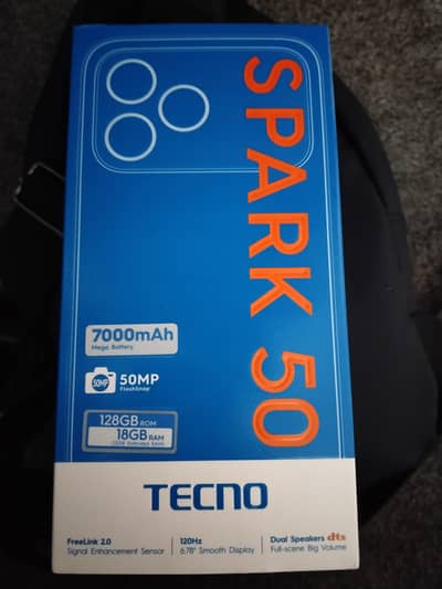 Techno spark 50 18 ram  128 rom
