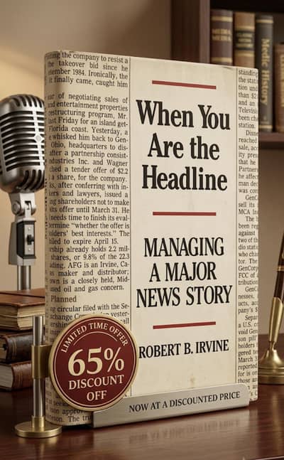 When You Are The Headline | Media & Journalism Book.