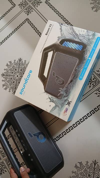 Soundcore Boom 2 Portable Bluetooth Speaker - Phantom Black