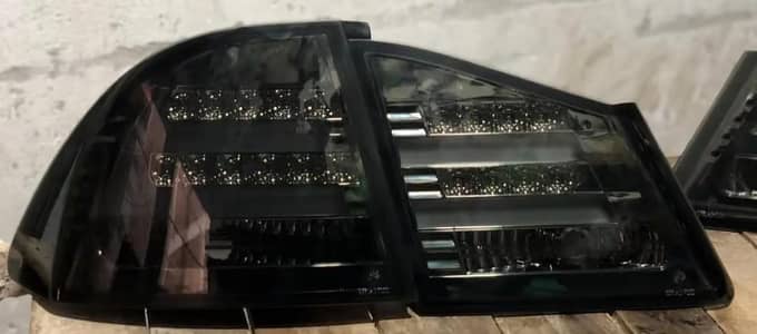 Honda reborn smoked led tail lights custom design
