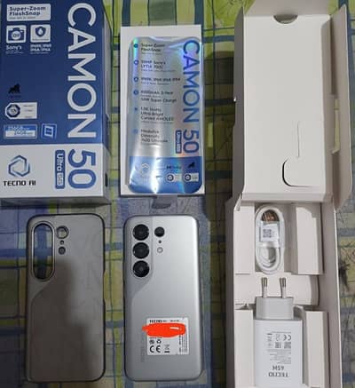 Tecno camon 50 ultra (12 GB Ram 256 GB storage)